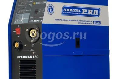 Полуавтомат сварочный инверторный OVERMAN 180 Mosfet пр. 0.6-1мм 4,7кВт 220В  AURORA