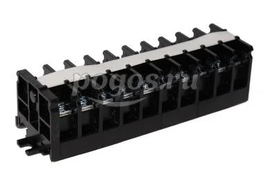 Блок зажимов наборный БЗН 30А на DIN-рейку 10 пар  TDM
