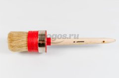 Кисть круглая 60мм натуральная щетина деревянная ручка №18 Universal-Euro STAYER