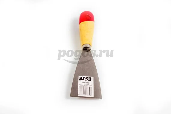 Шпательная лопатка  50мм, c деревянной ручкой Master  STAYER 