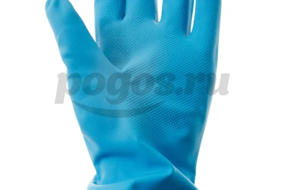 Перчатки нитриловые, повышенной прочности, с х/б напылением, L Эксперт  ЗУБР 