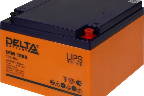 Аккумулятор DTM 12В 26Ач