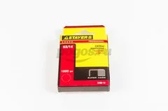 Скобы закаленные 14мм, тип 53, 1000шт Profi  STAYER 