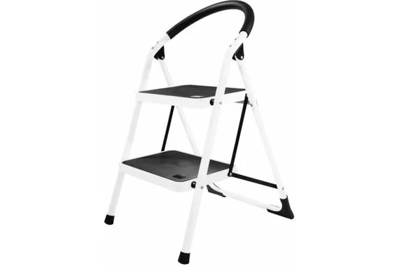 Стремянка 2 широкие ступени 0,47м (max150кг) Сибирячка  