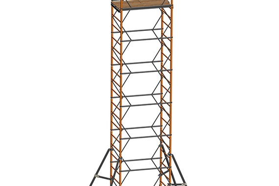 Вышка-тура Радиан-Альфа 1+6 ( H = 8,6м)