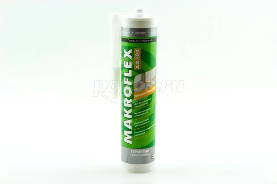 Герметик силиконовый 290мл универсальный бесцветный