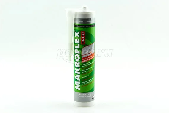 Герметик акриловый 300мл белый зимний