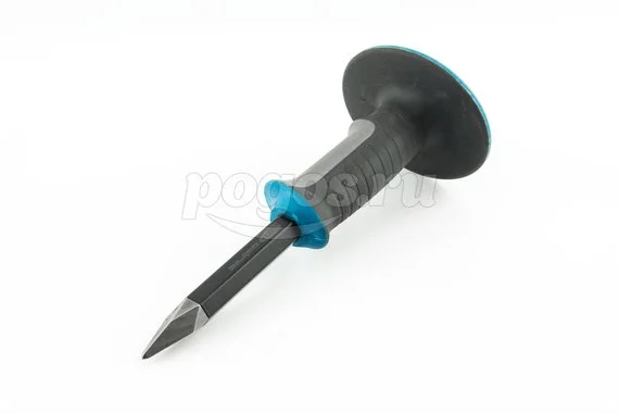 Зубило-керн, 254 мм, трехкомпонентная эргономичная рукоятка, защитный протектор, полимерное покрытие