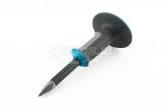 Зубило-керн, 254 мм, трехкомпонентная эргономичная рукоятка, защитный протектор, полимерное покрытие