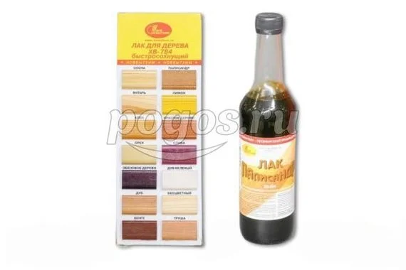 Лак ХВ-784 Палисандр 0,5л  Новбытхим