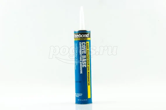 Клей 296мл синий картридж, для молдингов Solvent Free Cove Base  TITEBOND