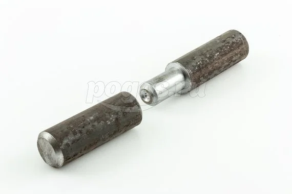 Шарнир стальной 32мм 180мм под сварку с шариком