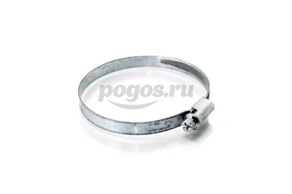 Хомут червячный Torro 60 80мм цинк