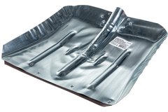 Лопата снеговая оцинкованная 3-х бортная 355x380 без черенка