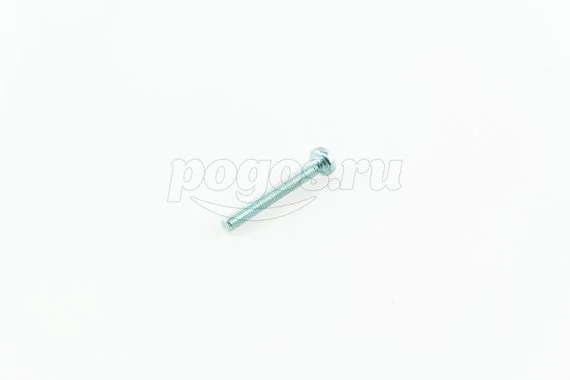 Винт полукруглая головка  М 3* 25 крест шлиц цинк  DIN 7985