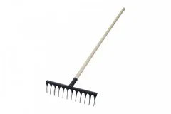 Грабли рельсовая сталь 16 зубов с черенком 30*1400мм В/С  