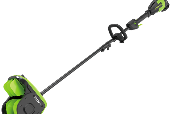 Снеголопата акк 40В 4,0А/ч 30см б/щет с регул.напр. выброса (Акк, ЗУ) GD40SS2K4  GREENWORKS