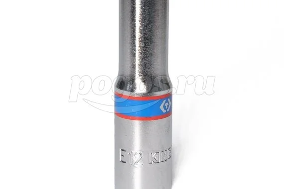Головка торцевая TORX E14 3/8" L=63мм  KING TONY