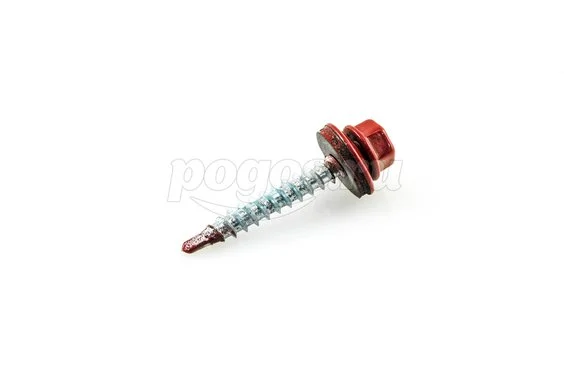 Саморез кровельный 4.8х35 RAL-3003