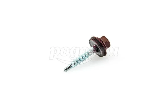 Саморез кровельный 4.8х28 RAL-3005
