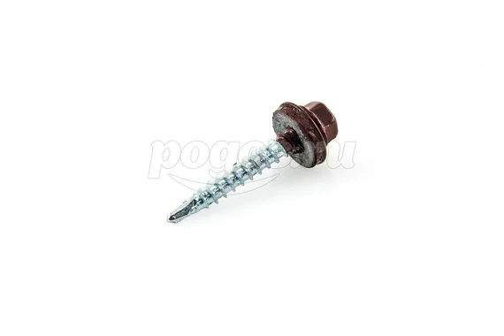 Саморез кровельный 4.8х35 RAL-3005