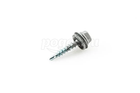 Саморез кровельный 4.8х28 RAL-7004