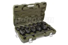 Набор ударных, удлинённых головок с воротком Дело Техники 3/4'', 13 предметов 670713