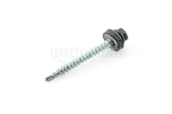 Саморез кровельный 4.8х51 RAL-7015