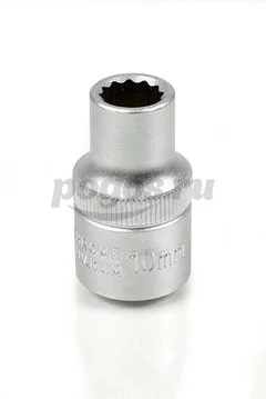 Головка торцевая 12-гранная,1/2",10мм АРСЕНАЛ
