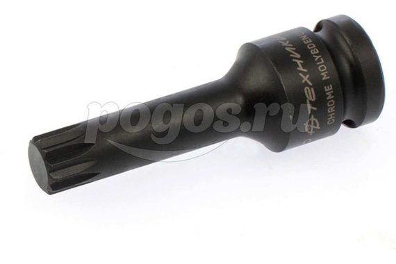 Бита-головка ударная Spline (M12; длина 78 мм; 1/2") Дело Техники 664612