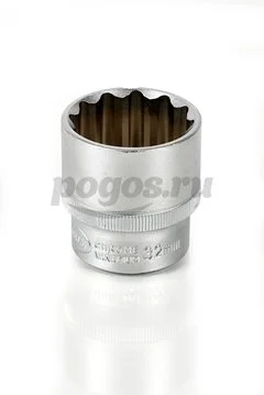 Головка торцевая 12-гранная, 1/2", 32мм  АРСЕНАЛ /2/ 