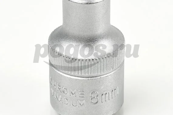 Головка торцевая 12-гранная, 1/2", 8мм АРСЕНАЛ