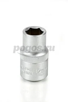 Головка торцевая 6-ти гранная, 1/2", 12мм  АРСЕНАЛ /12/ 
