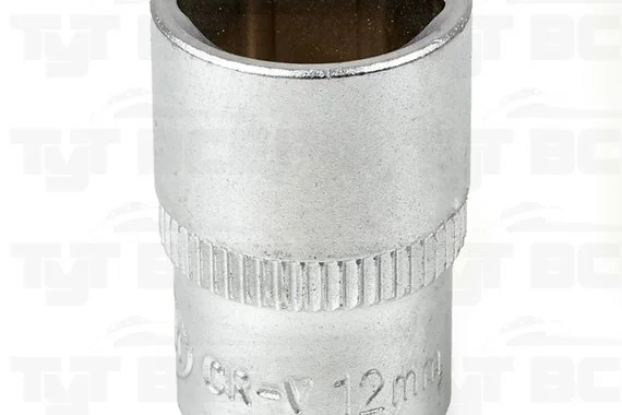 Головка торцевая 6-ти гранная, 1/4", 12мм  АРСЕНАЛ /12/ 