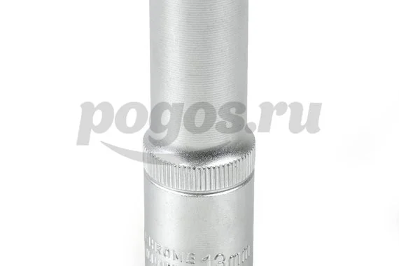 Головка торцевая 12-ти гранная удлиненная, 1/2", 13мм  АРСЕНАЛ /6/ 