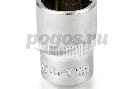 Головка торцевая 6-ти гранная, 1/4", 13мм  АРСЕНАЛ /12/ 