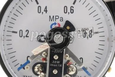 Манометр электроконтактный ТМ-510Р.05 (0... 1,0 МПа) М20*1,5: кл.точ.-1,5  РОСМА