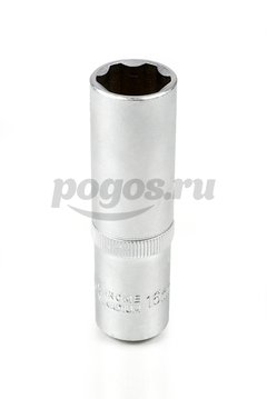 Головка торцевая 6-ти гранная удлиненная, 1/2", 16мм  АРСЕНАЛ /6/ 