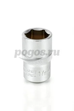 Головка торцевая 6-ти гранная, 1/2", 17мм  АРСЕНАЛ /6/ 