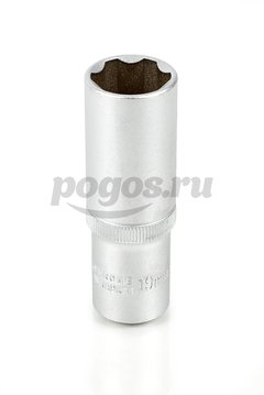 Головка торцевая 12-ти гранная удлиненная, 1/2", 19мм  АРСЕНАЛ /6/ 