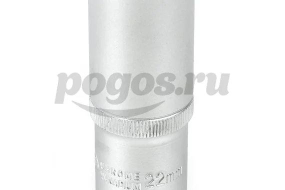 Головка торцевая 12-ти гранная удлиненная, 1/2", 22мм  АРСЕНАЛ /4/ 