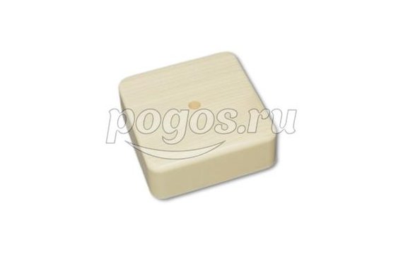 Коробка распаячная КР 75*75*28 ОП сосна IP40