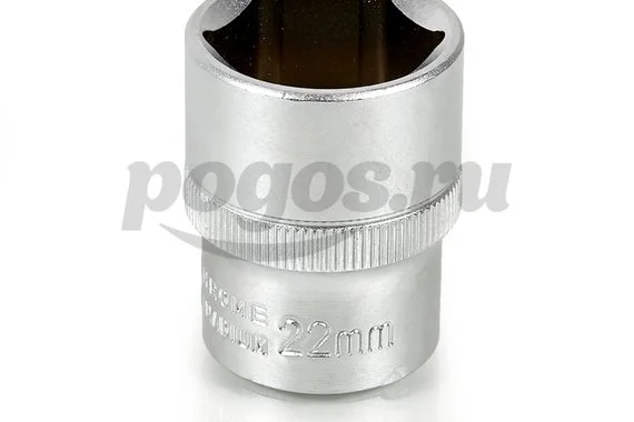 Головка торцевая 6-ти гранная, 1/2", 22мм  АРСЕНАЛ /4/ 