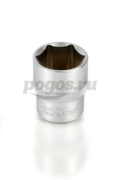 Головка торцевая 6-ти гранная, 1/2", 24мм  АРСЕНАЛ /4/ 