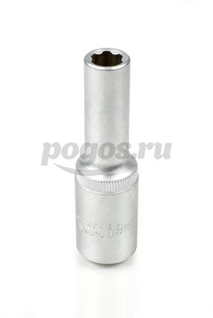 Головка торцевая 6-ти гранная удлиненная, 1/2", 9мм АРСЕНАЛ /6/