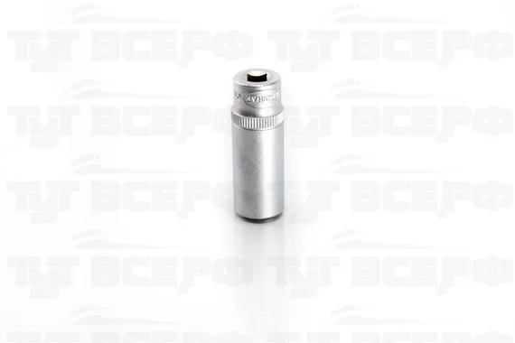 Головка торцевая 12-ти гранная удлиненная, 1/4", 13мм  АРСЕНАЛ /6/ 