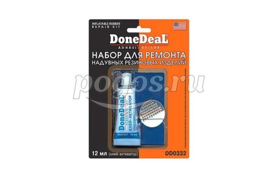 Набор для ремонта надувных резиновых изделий  DONE DEAL