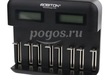 Зарядное устройство VolumeCharger LCD  Robiton