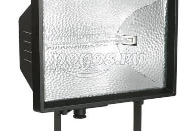 Прожектор ИО1000 галогенный черный IP54  IEK
