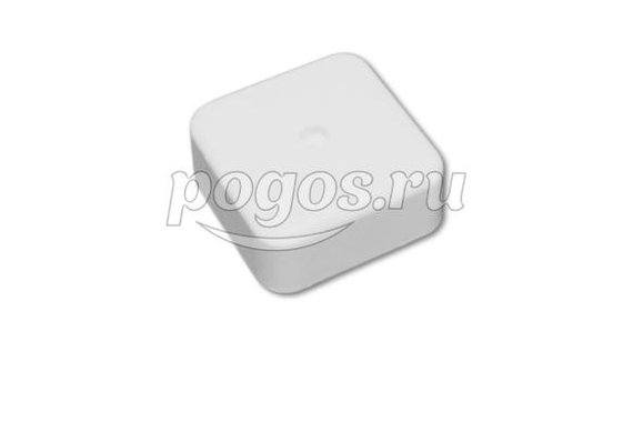 Коробка распаечная 50*50*20 (белая) IP40 откр.уст. с клем.  Greenel